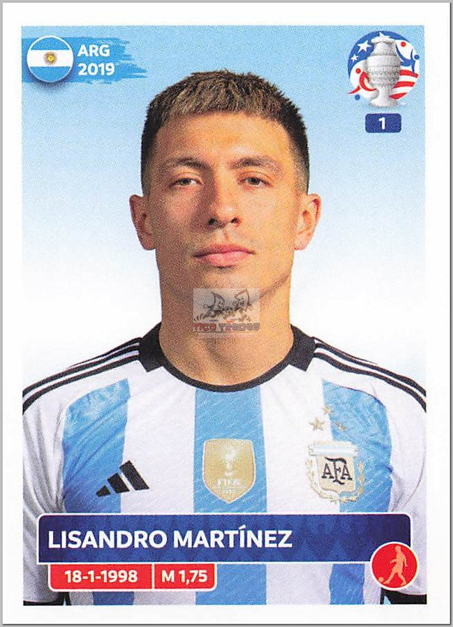 Copa America 2024 - ARG8 - Lisandro Martinez  Panini   