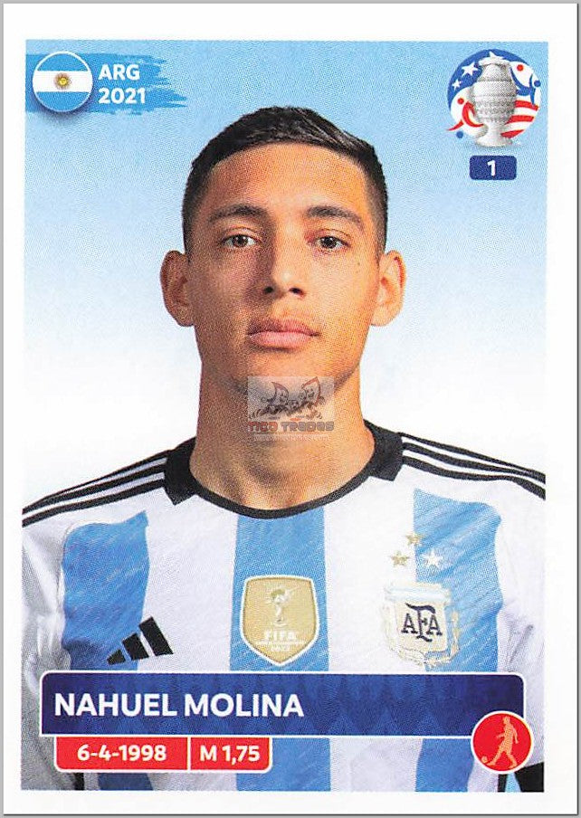 Copa America 2024 - ARG10 - Nahuel Molina  Panini   