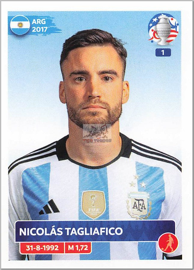 Copa America 2024 - ARG11 - Nicolas Tagliafico  Panini   