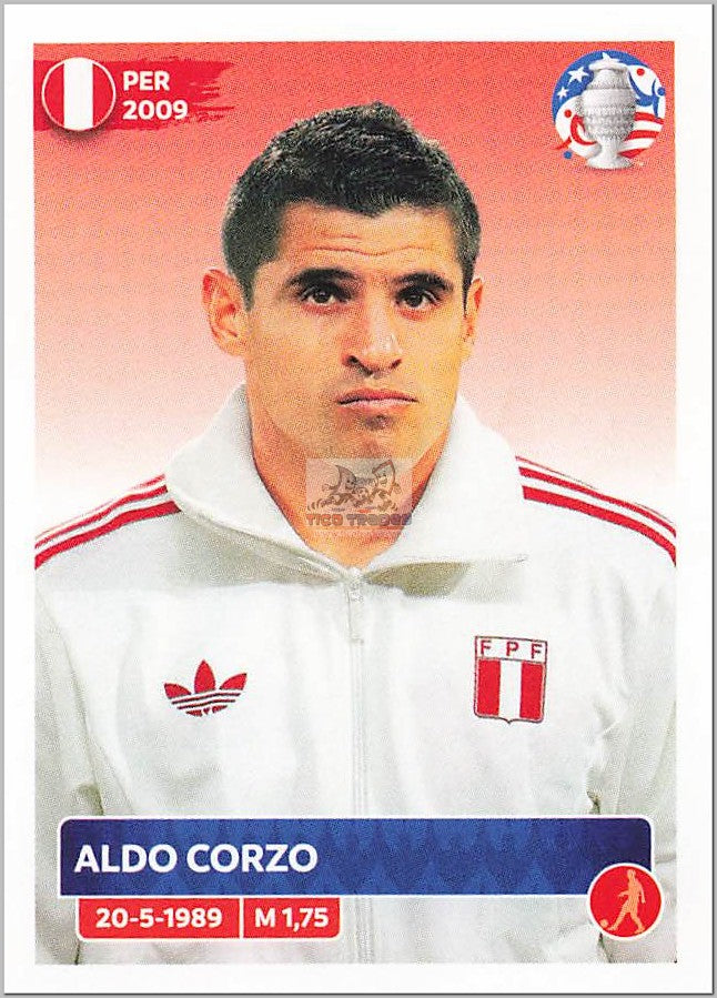 Copa America 2024 - PER7 - Aldo Corzo  Panini   