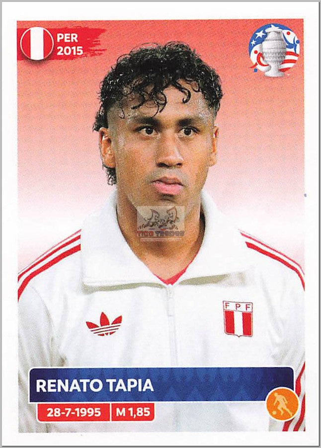 Copa America 2024 - PER14 - Renato Tapia  Panini   