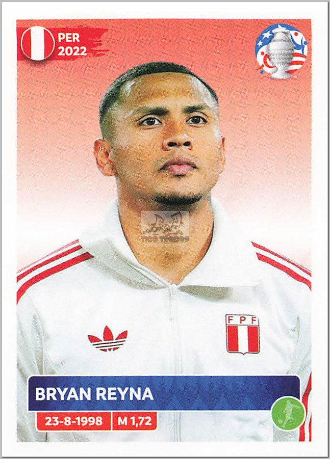 Copa America 2024 - PER18 - Bryan Reyna  Panini   