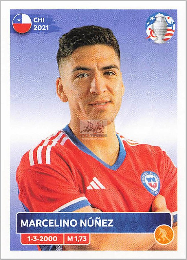 Copa America 2024 - CHI13 - Marcelino Nunez  Panini   
