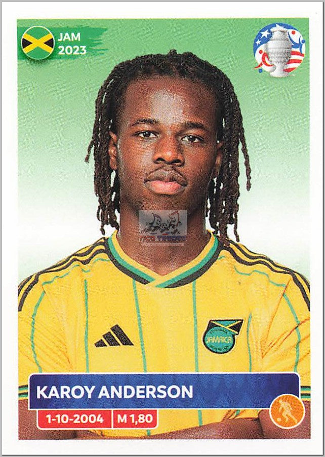 Copa America 2024 - JAM14 - Karoy Anderson  Panini   