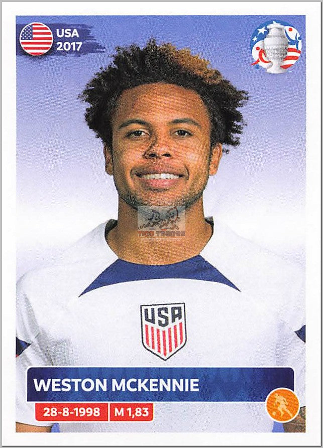 Copa America 2024 - USA14 - Weston McKennie  Panini   