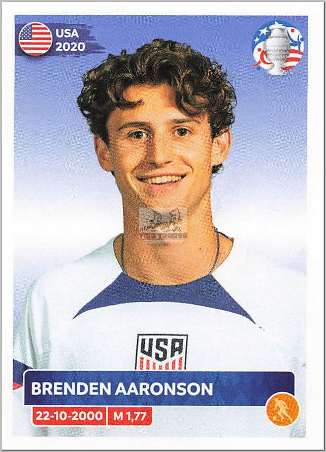 Copa America 2024 - USA17 - Brenden Aaronson  Panini   