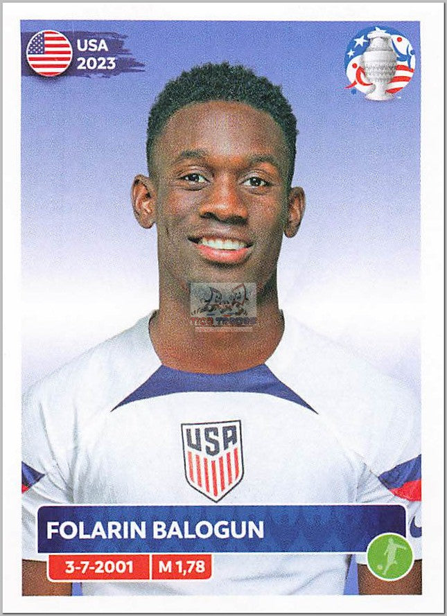 Copa America 2024 - USA21 - Folarin Balogun  Panini   