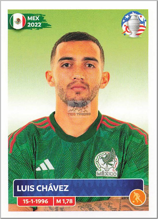 Copa America 2024 - MEX13 - Luis Chavez  Panini   