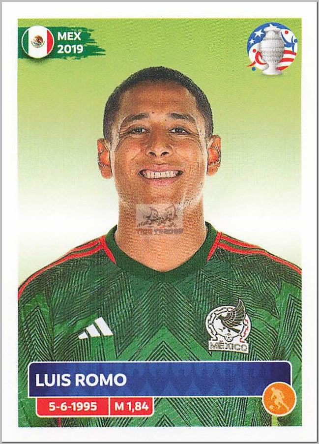 Copa America 2024 - MEX14 - Luis Romo  Panini   