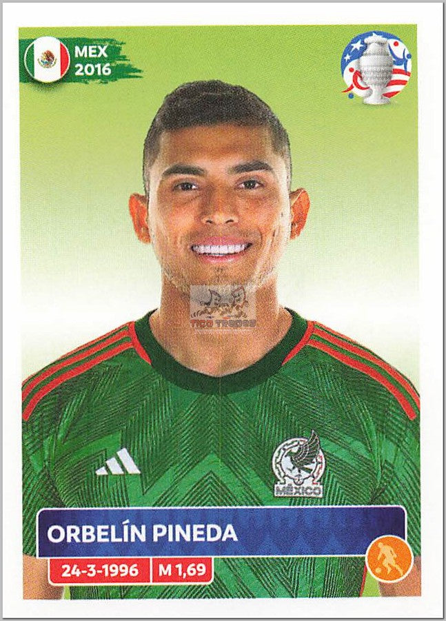 Copa America 2024 - MEX16 - Orbelin Pineda  Panini   