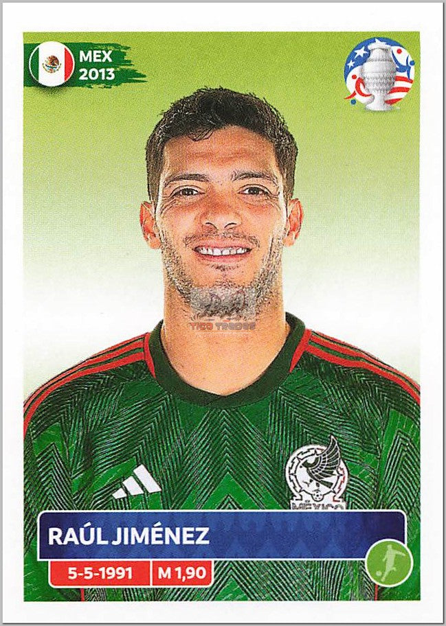Copa America 2024 - MEX22 - Raul Jimenez  Panini   