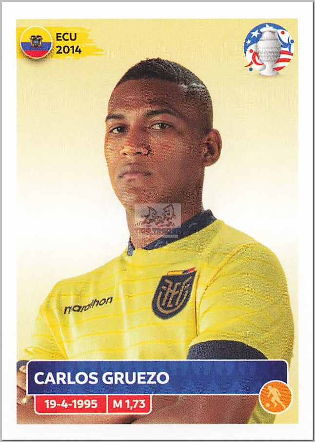 Copa America 2024 - ECU14 - Carlos Gruezo  Panini   