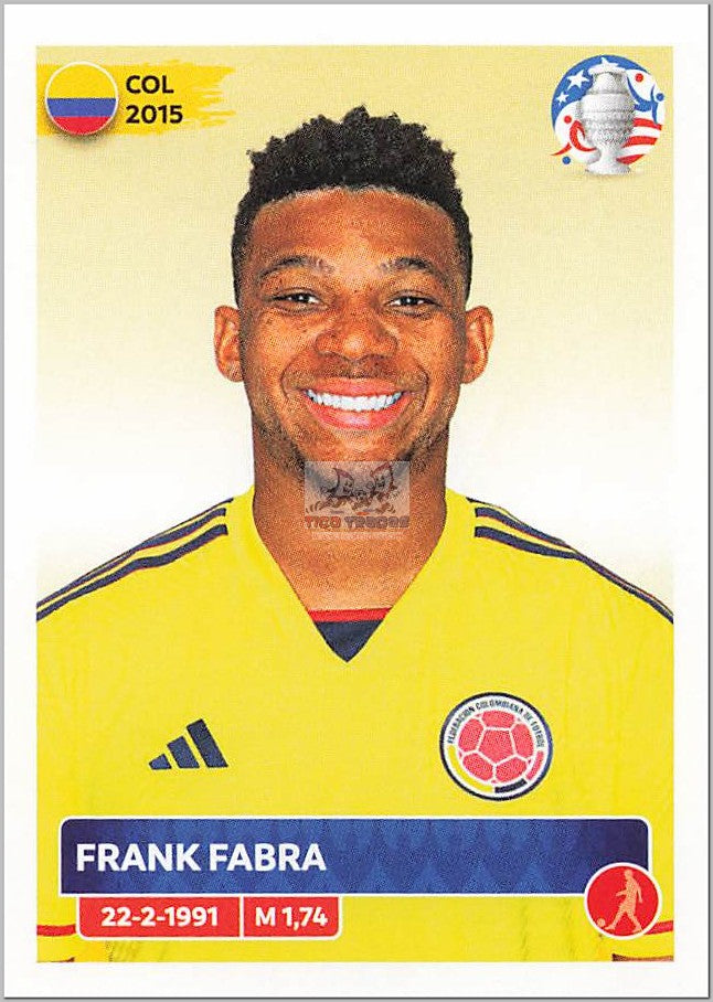 Copa America 2024 - COL6 - Frank Fabra  Panini   