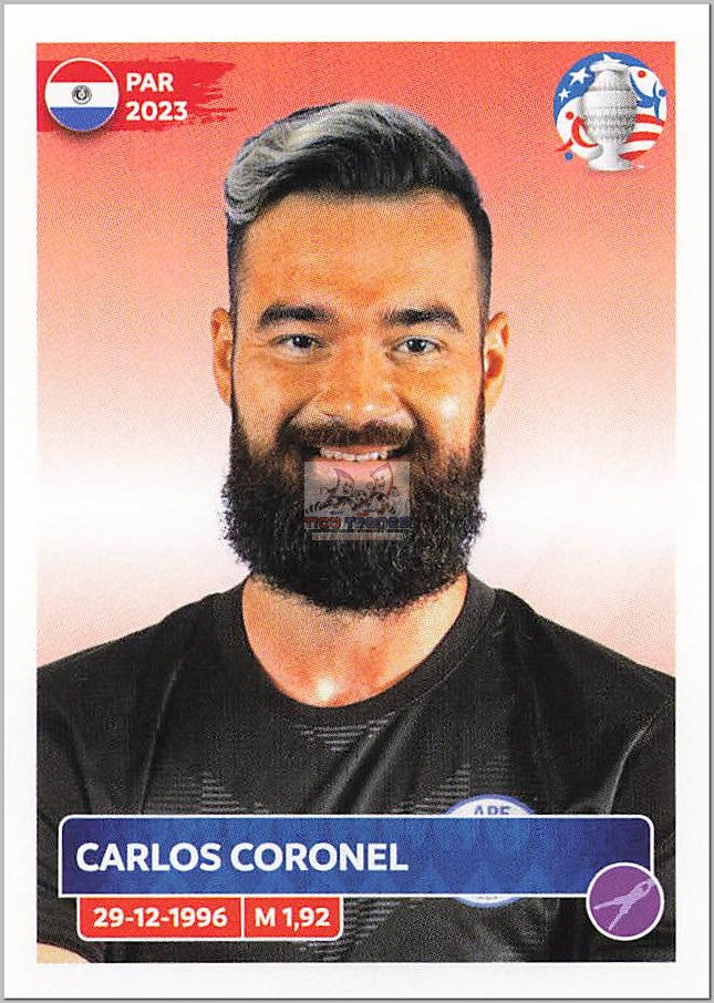 Copa America 2024 - PAR3 - Carlos Coronel  Panini   