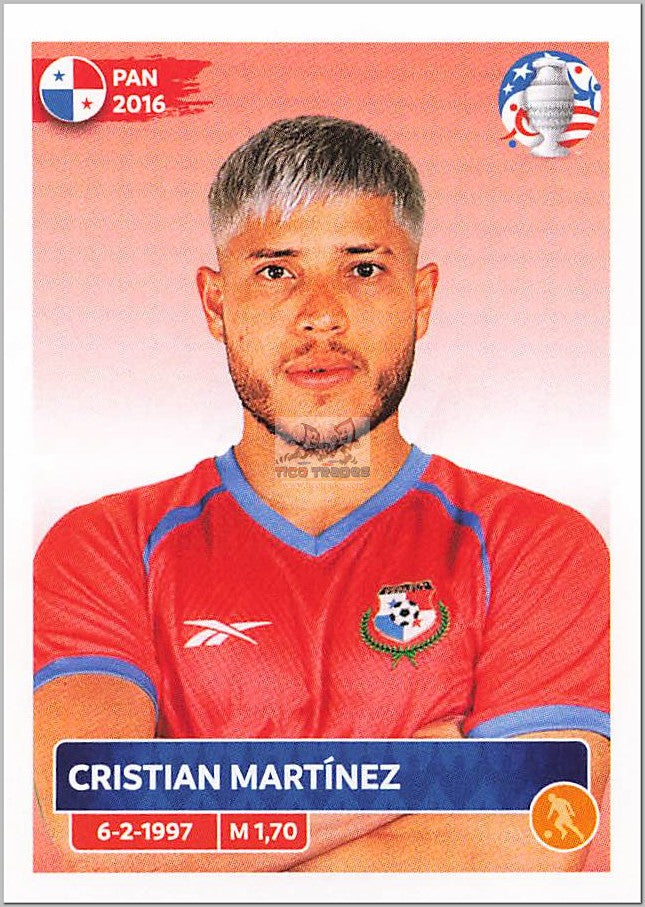 Copa America 2024 - PAN13 - Cristian Martinez  Panini   