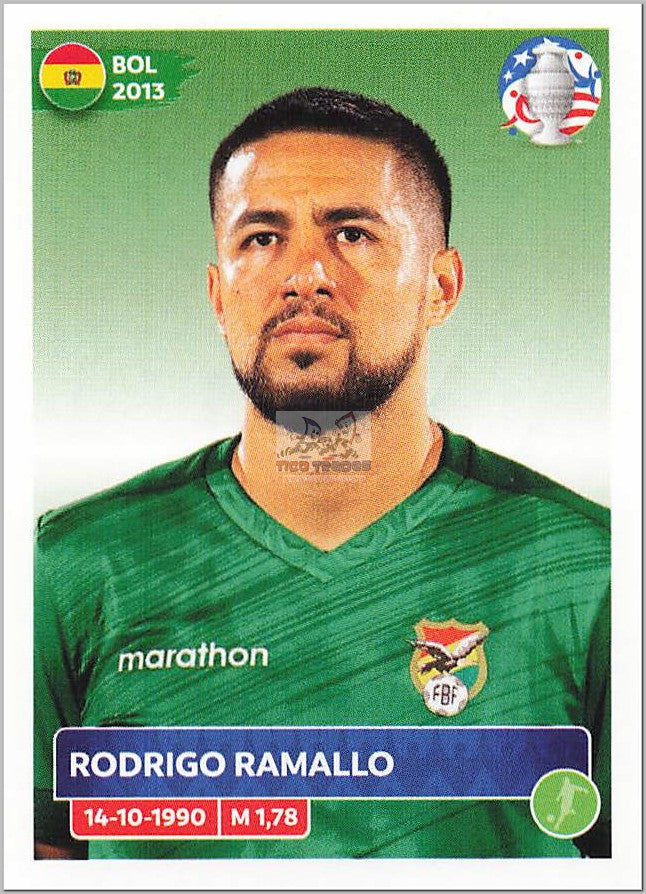 Copa America 2024 - BOL21 - Rodrigo Ramallo  Panini   