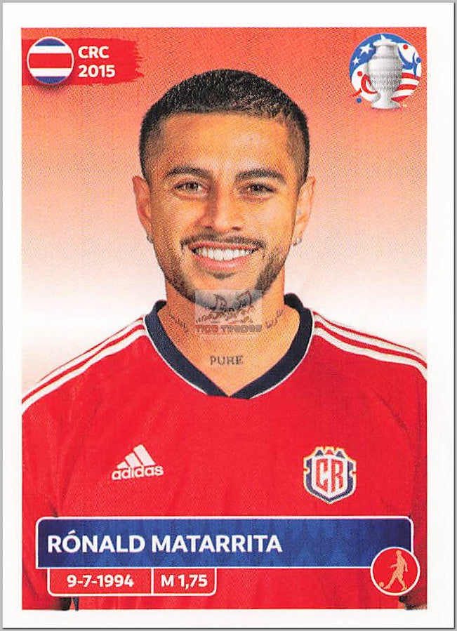 Copa America 2024 - CRC10 - Ronald Matarrita  Panini   