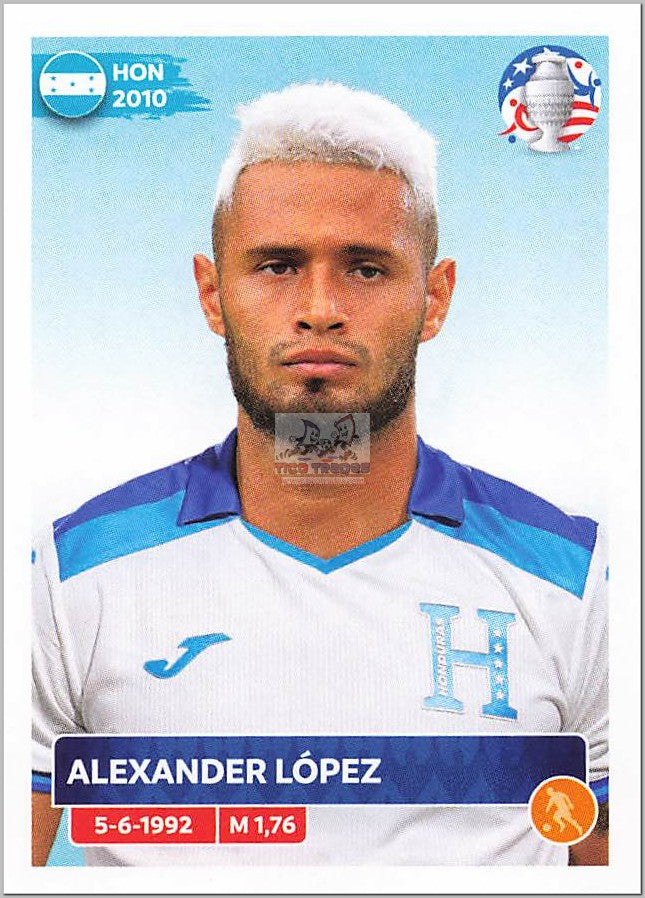 Copa America 2024 - HON15 - Alexander Lopez  Panini   