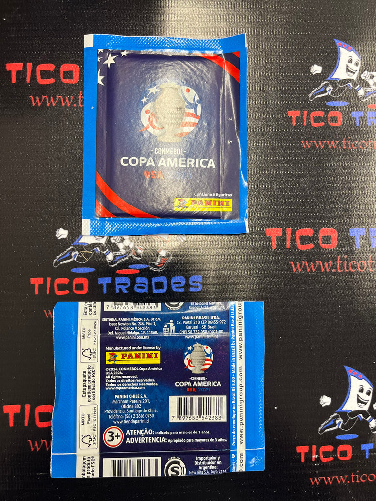Copa America 2024 -  BRAZIL EDITION - Pack  Tico Trades   