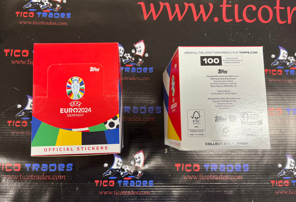 Topps - Euro 2024 -  Box (Swiss edition)  Tico Trades   