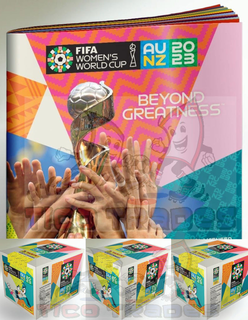 Panini Fifa Women's World Cup - AU & NZ -  2023 - Album & 3 Boxes  Panini   