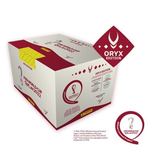 Qatar 2022 - Sealed Box - Oryx Version (100 packs)  Panini   