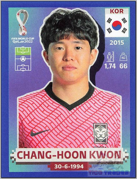 Blue Border - KOR18 Chang-hoon Kwon  Panini   