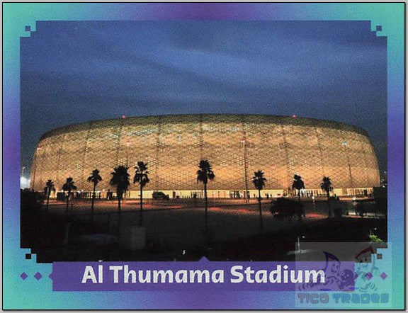 Borderless - FWC10 Al Thumama Stadium  Panini   