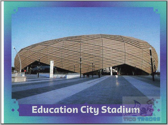 Borderless - FWC11 Education City Stadium  Panini   