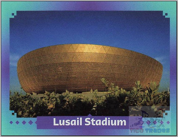 Borderless - FWC16 Lusail Stadium outdoor  Panini   