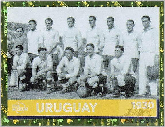 Blue Border - FWC19 Uruguay 1930 FOIL  Panini   