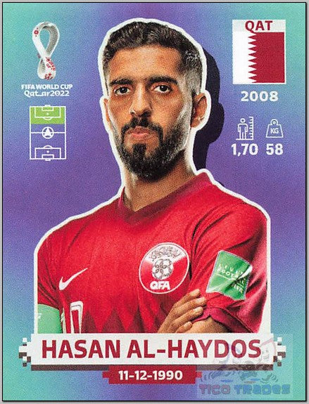 Borderless - QAT18 Hasan Al-Haydos  Panini   