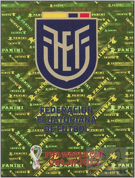 Blue Border - ECU2 Team Logo FOIL  Panini   