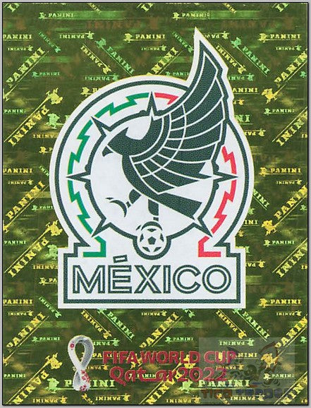 Blue Border - MEX2 Team Logo FOIL  Panini   