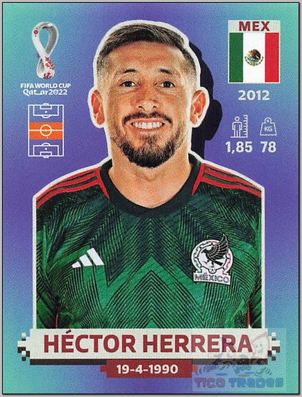 Borderless - MEX15 Héctor Herrera  Panini   