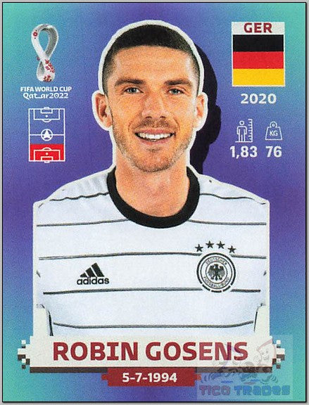 Borderless - GER6 Robin Gosens  Panini   