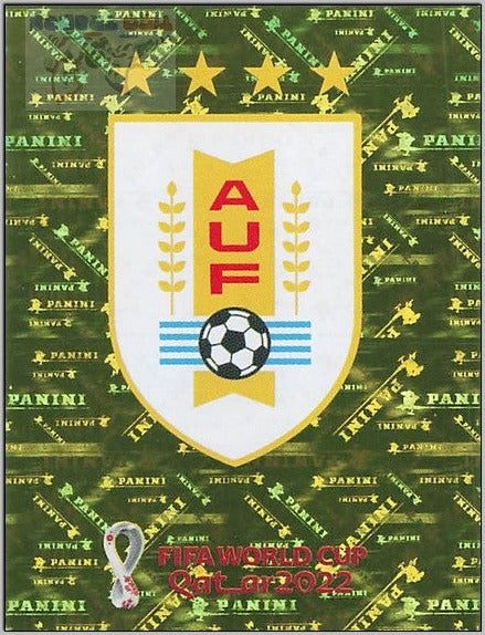 Blue Border - URU2 Team Logo FOIL  Panini   