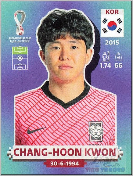 Borderless - KOR18 Chang-hoon Kwon  Panini   