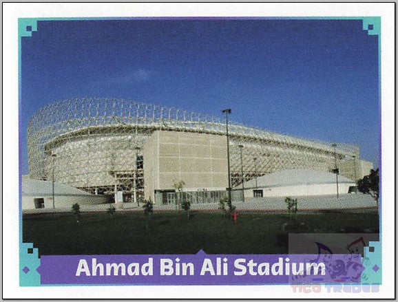 White Border - FWC8 Ahmad Bin Ali Stadium  Panini   