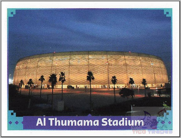 White Border - FWC10 Al Thumama Stadium  Panini   