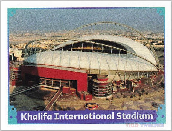White Border - FWC12 Khalifa International Stadium  Panini   