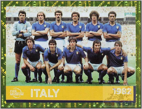White Border - FWC25 Italy 1982 FOIL  Panini   