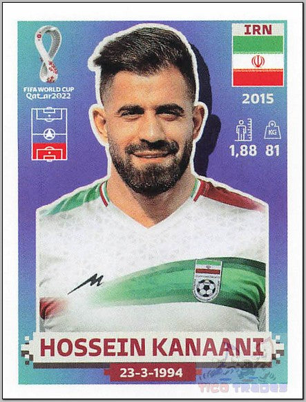 White Border - IRN7 Hossein Kanaani  Panini   