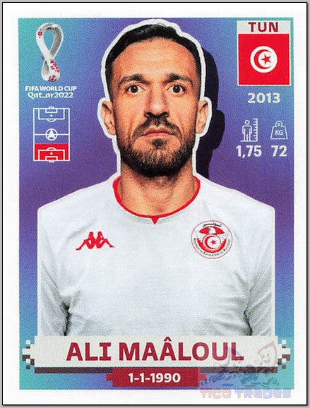 White Border - TUN8 Ali Maâloul  Panini   