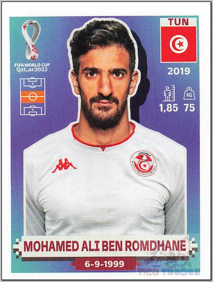 White Border - TUN12 Mohamed Ali Ben Romdhane  Panini   