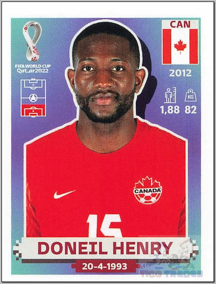 White Border - CAN6 Doneil Henry  Panini   