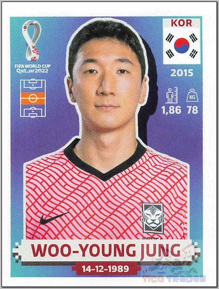 White Border - KOR12 Woo-young Jung  Panini   