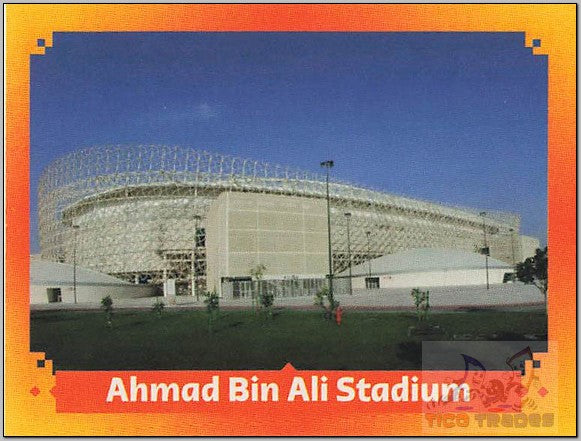 Orange - FWC8 Ahmad Bin Ali Stadium  Panini   