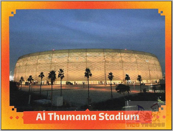Orange - FWC10 Al Thumama Stadium  Panini   