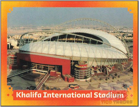 Orange - FWC12 Khalifa International Stadium  Panini   